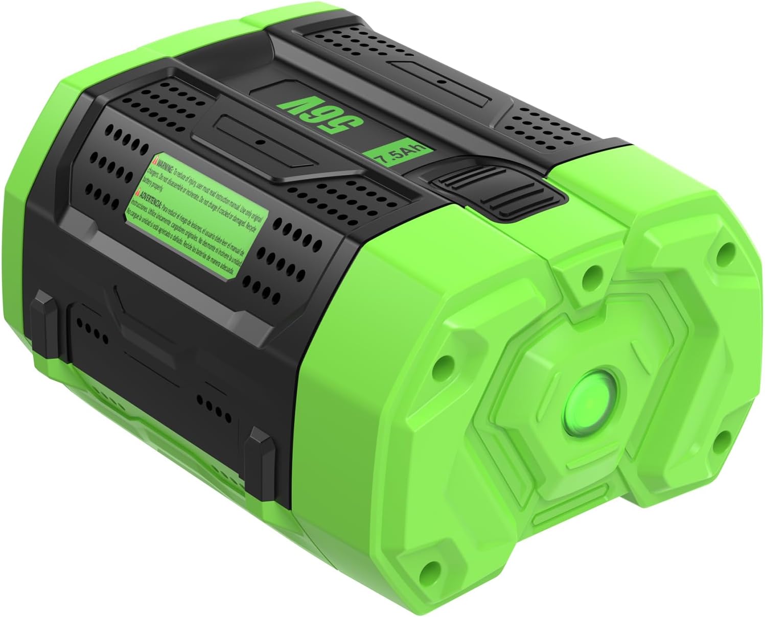 56V 7500mAh Replacement for EGO 56V Battery Lithium Compatible with EGO 56 Volt Battery BA2800 BA4200 BA1400 BA2800 Cordless Power Tool(Black)