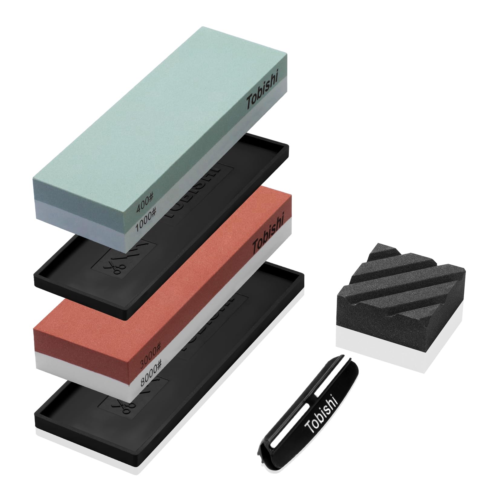 Tobishi 4-Stone Whetstone Set 400–8000 Grit