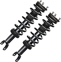 Vista 1090 de Detroit Axle - Kit de suspensión delantera de 10 piezas para Chevy Aveo Aveo5 Pontiac G3 Wave 2 Ready Struts Assembly 2 Enlaces de barra