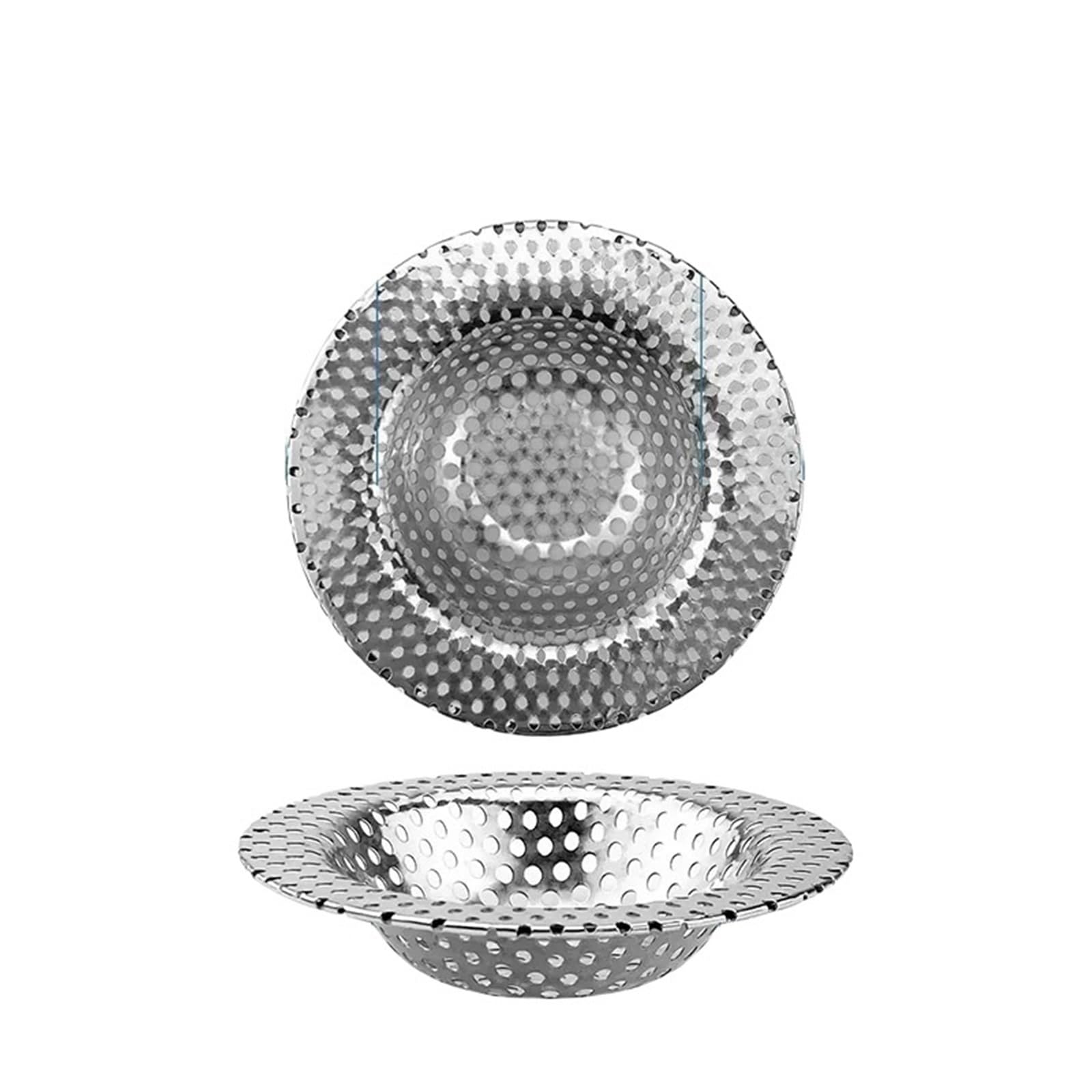 Sink Strainer Waste 3pcs Stainless Steel Sink Mesh Filter