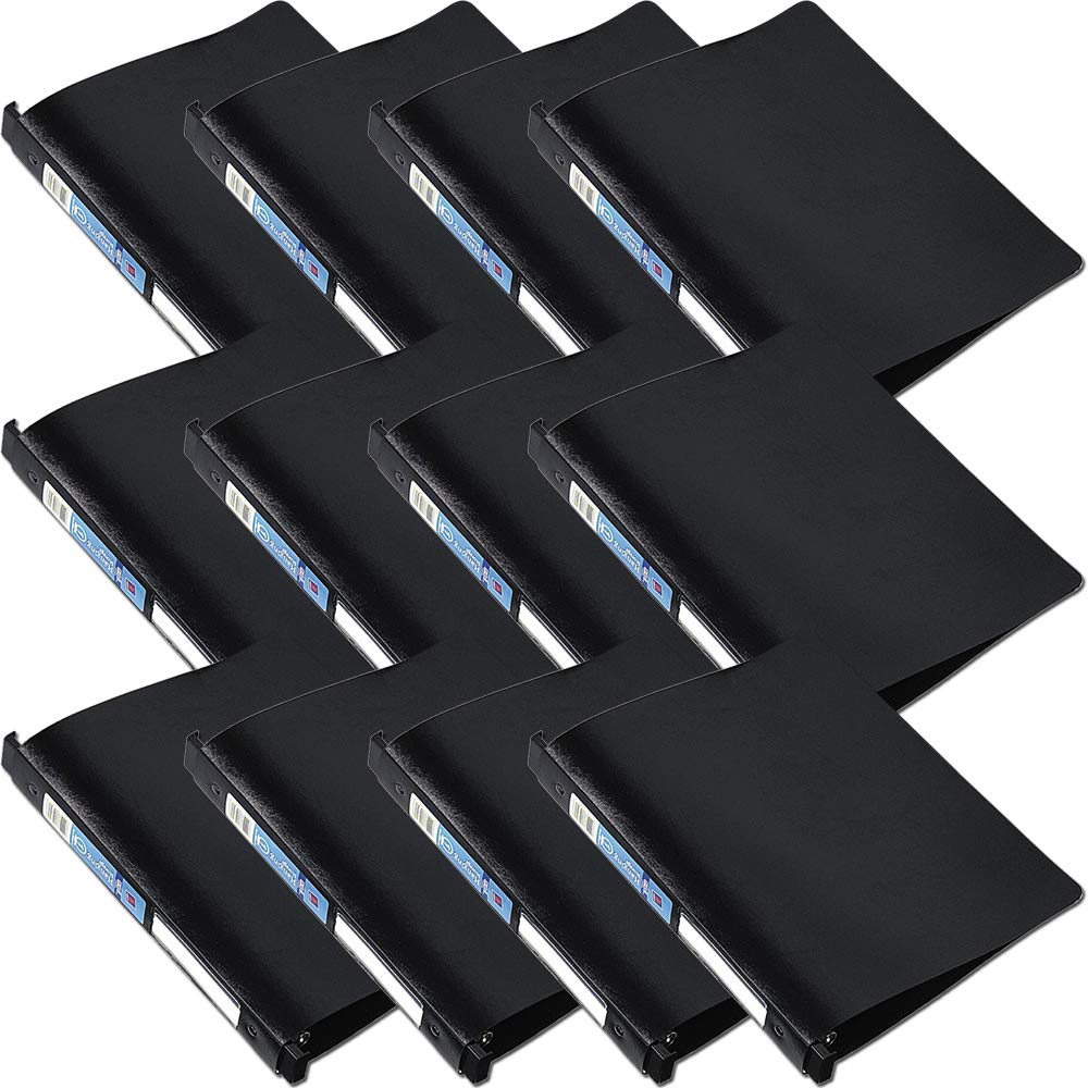 AVERY Hanging Storage Binder with Gap Free Round Rings, 1'' Capacity, Black, Total 12 EA, Sold as 1 Carton