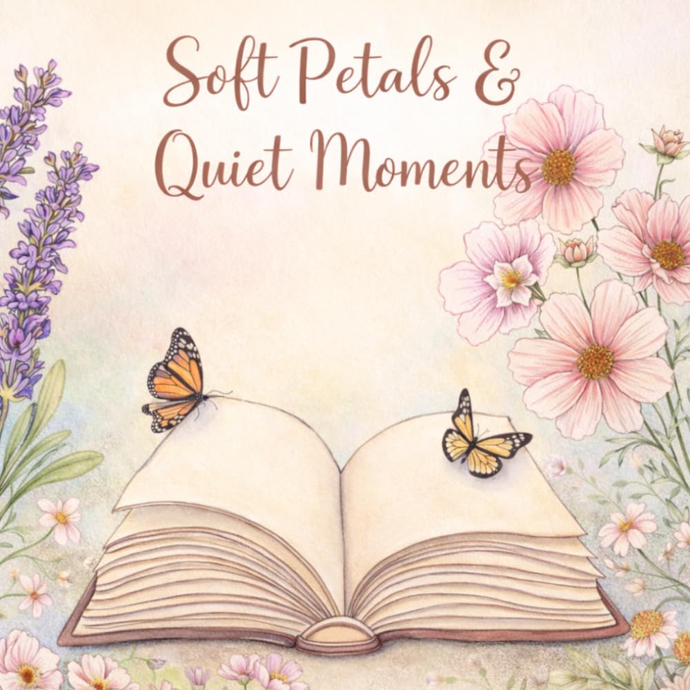 Soft Petals & Quiet Moments: A Coloring Book