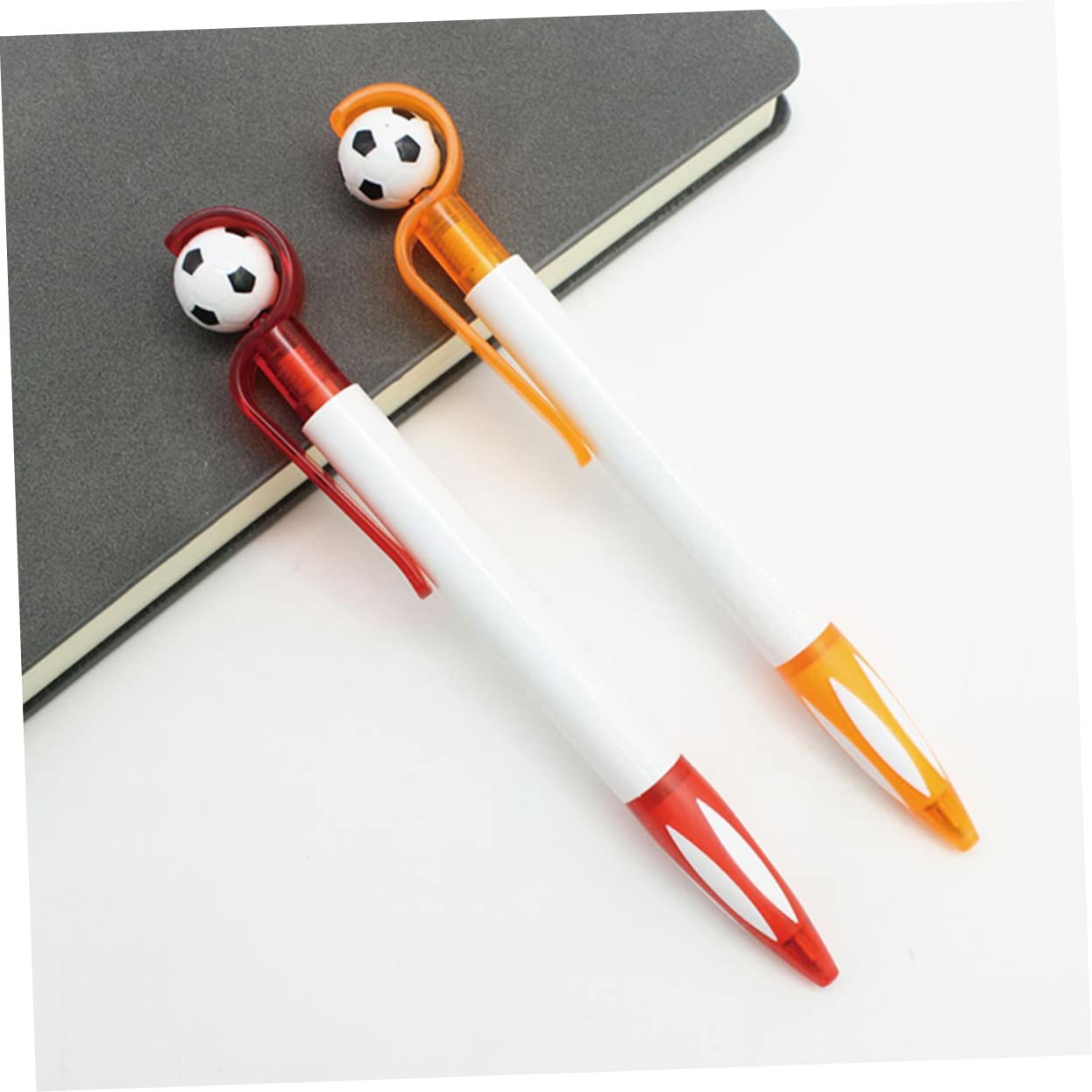 40piezas Bolígrafo De Fútbol Creativo De Bolígrafos Retráctiles Multicolores Para Niño Niña Para Fiestas y Material Escolar