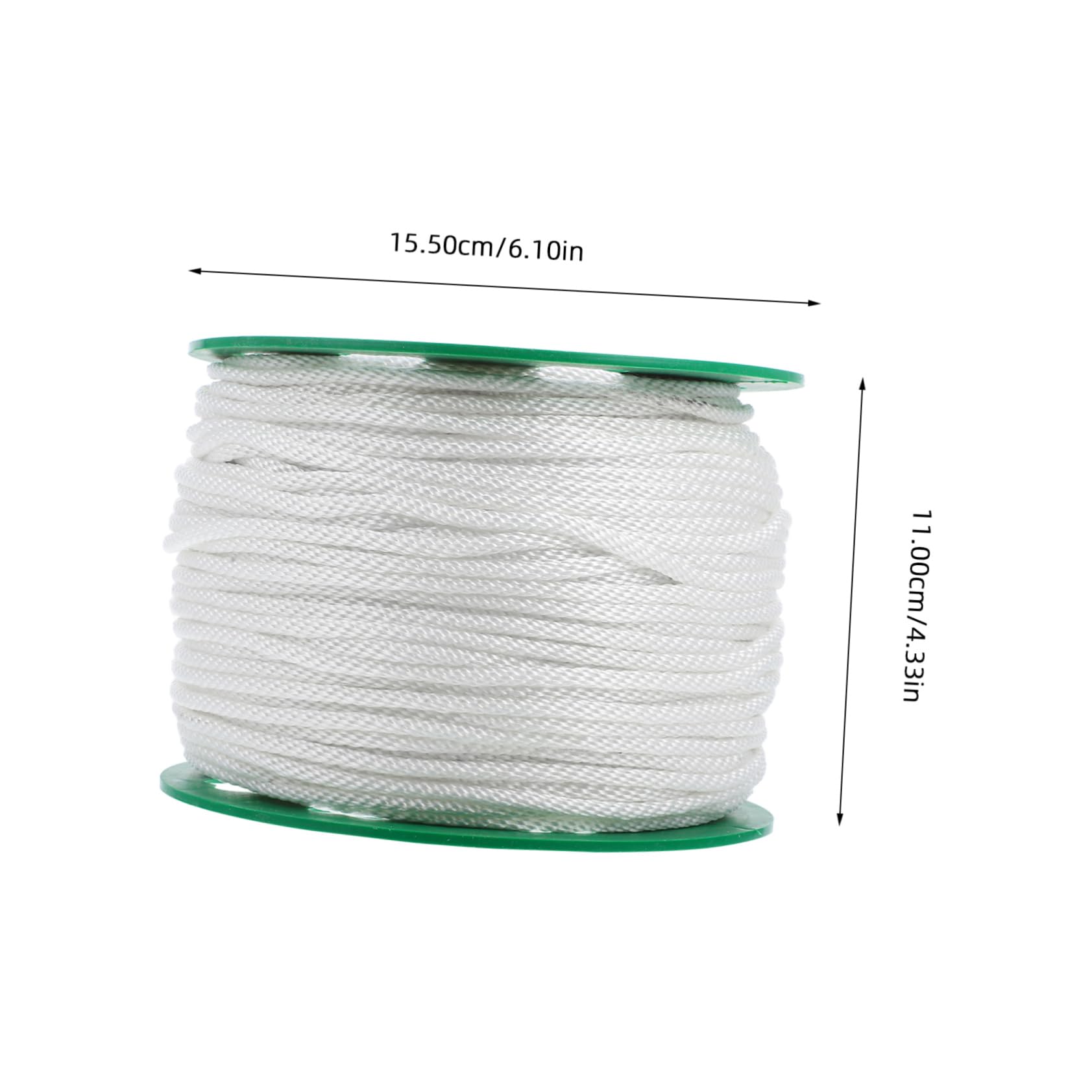 1rollo Cuerda De Arranque para Cortacésped De Cuerda De Nylon Resistente para Arranque De Motor para Jardinería y Mantenimiento De Exteriores