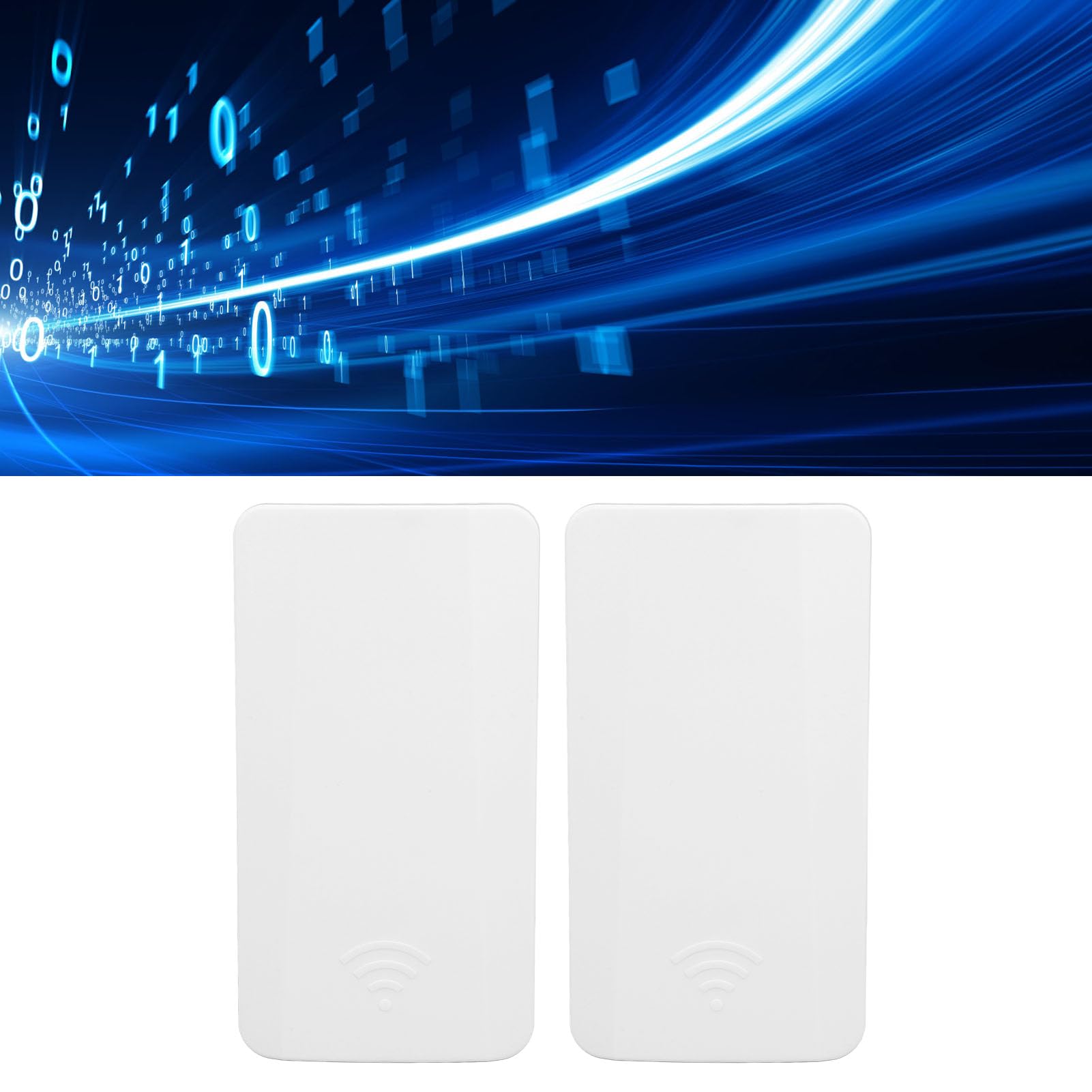 Pont sans Fil, Transmission Stable IP65, Pont WiFi 2,4 G étanche pour l'extérieur (Prise UE)
