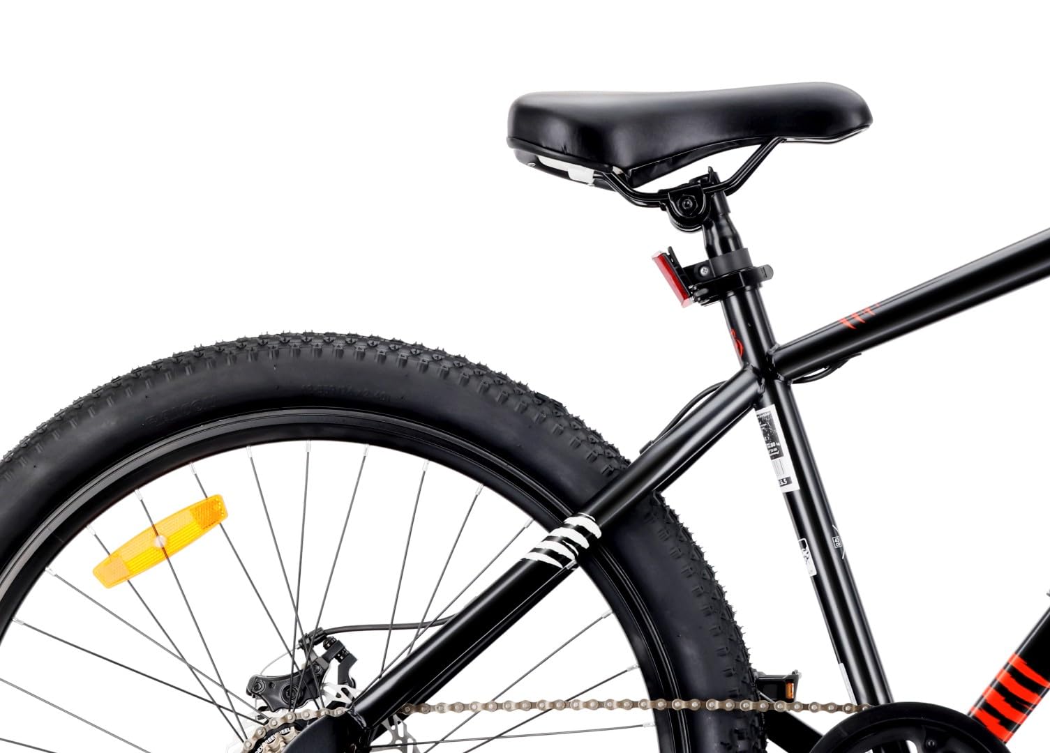 sun baby TIGER BIKE Bicicletta da 26 pollici, mountain bike per ragazzi e uomini, bici da montagna 26" - telaio in acciaio, 7/21 marce, freni a disco, ammortizzatore