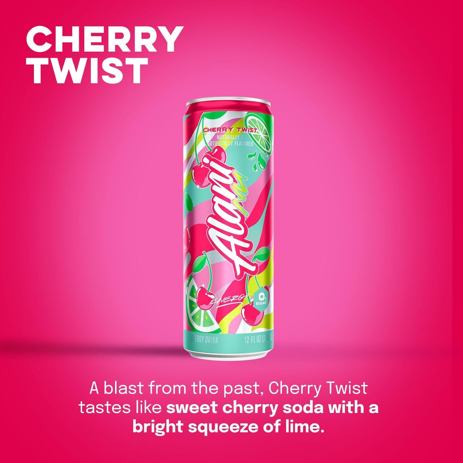 Amazon.com : Alani Nu CHERRY TWIST Ice Sugar Free, Low Calorie