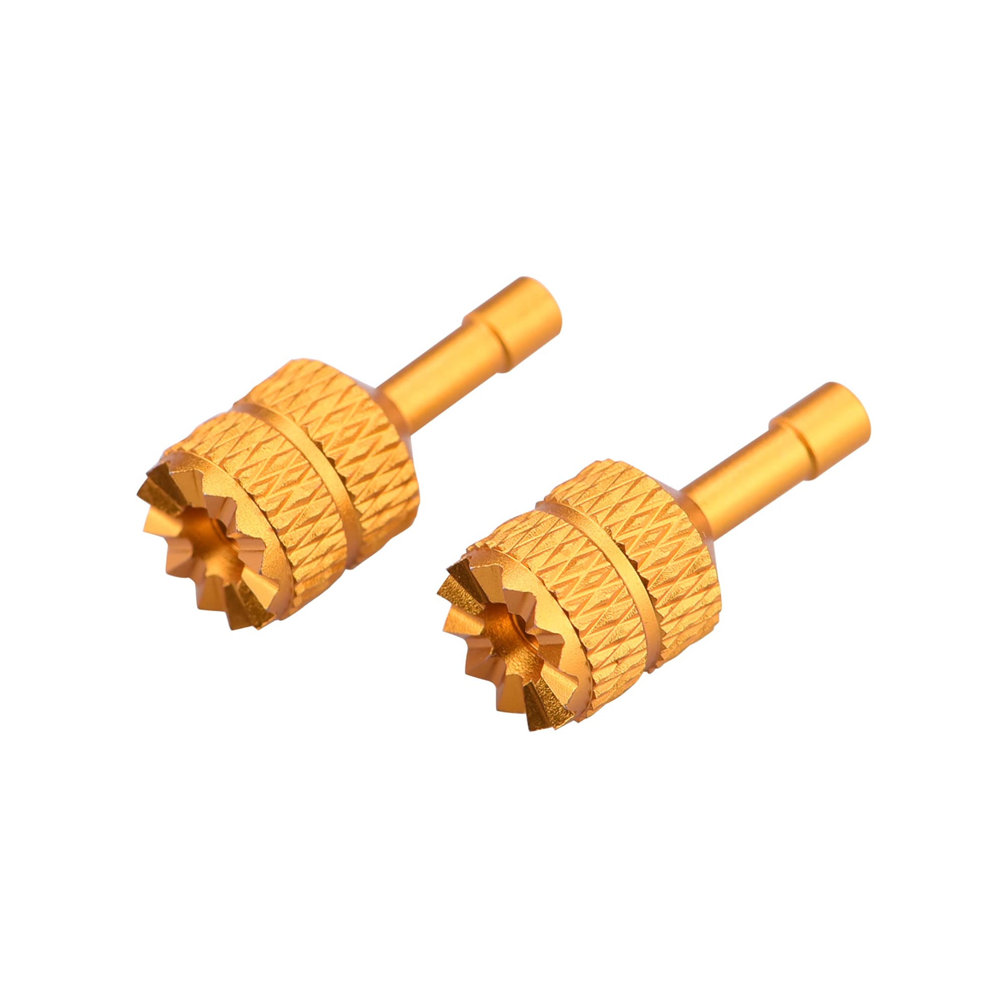 XINANEE DJI RC & RC 2 Controller Sticks Replacement Joysticks for DJI Mini 2 Mini 2 SE Mini 3 Mini 3 Pro Mavic 2 3 Air 3 2 2S Aluminum Alloy Thumb Rocker (for DJI RC/RC 2 Gold)