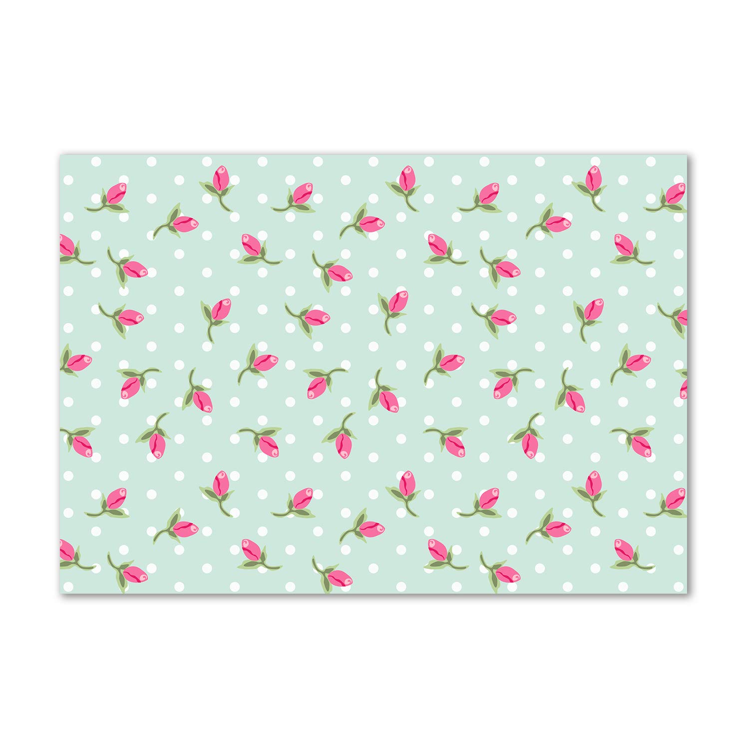 Tableau en verre acrylique Tulup image deco murale plastique rose