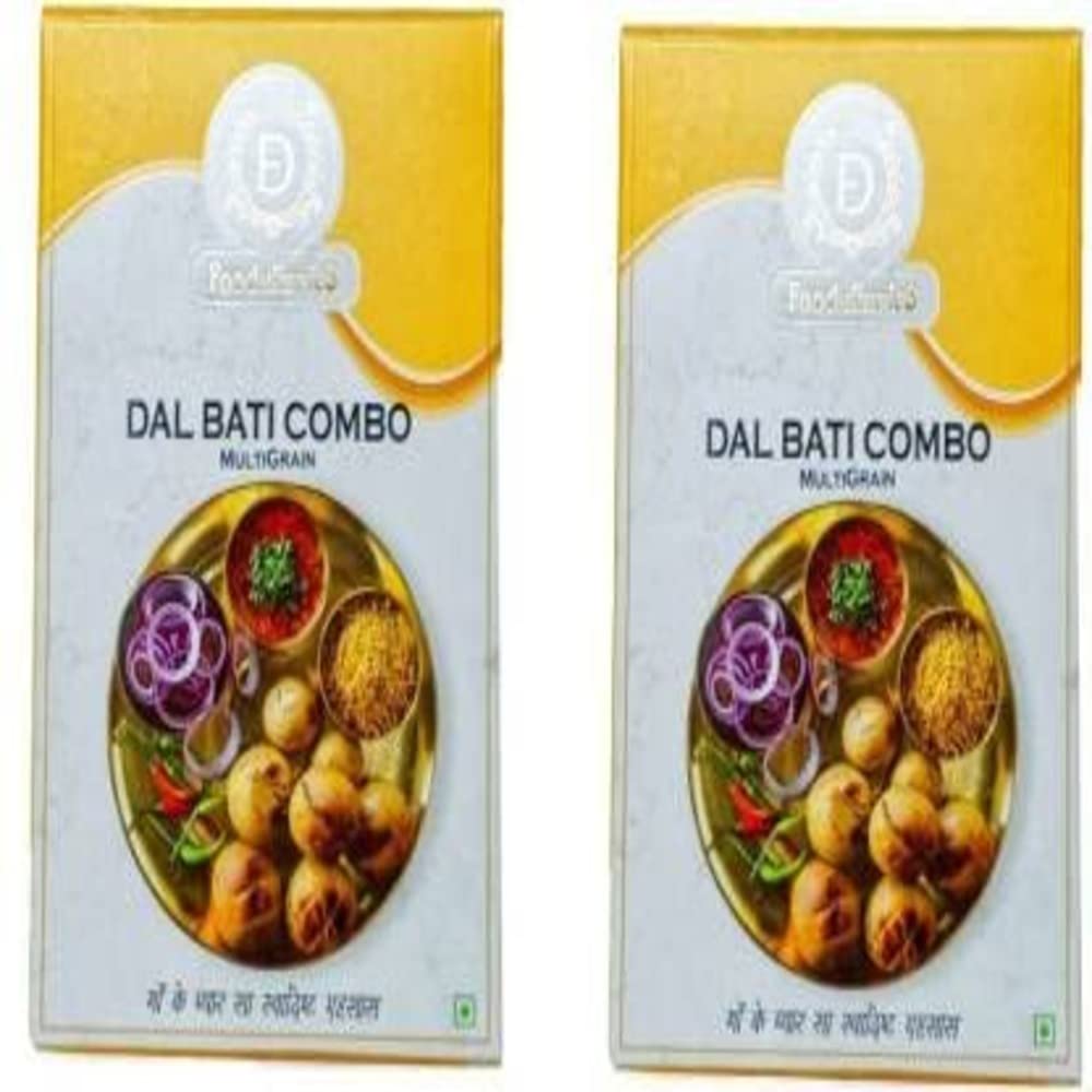 food diaries Ready to eat Dal & Bati Combo Mix Combo Pack Testy Pure