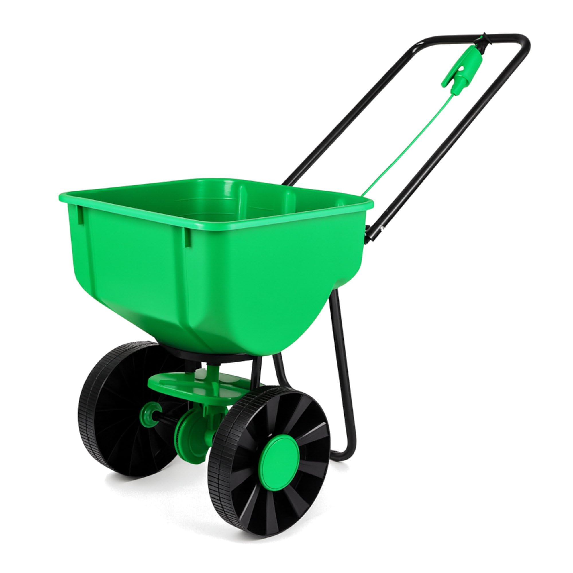 – Oypla Heavy Duty Rock Salt Grit Grass Seed Spreader 35KG Capacity
