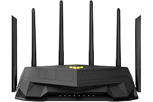 ASUS TUF Gaming RT-AX88U AX6000 Dual-Band WiFi 6 Gaming Router with 160MHz Bandwidth