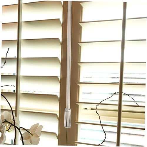 Miniatura 8 de DOITOOL Cortinas venecianas para ventanas, barras de cortina para ventanas, sin cordón, persianas enrollables, cortina de ventana, varita,