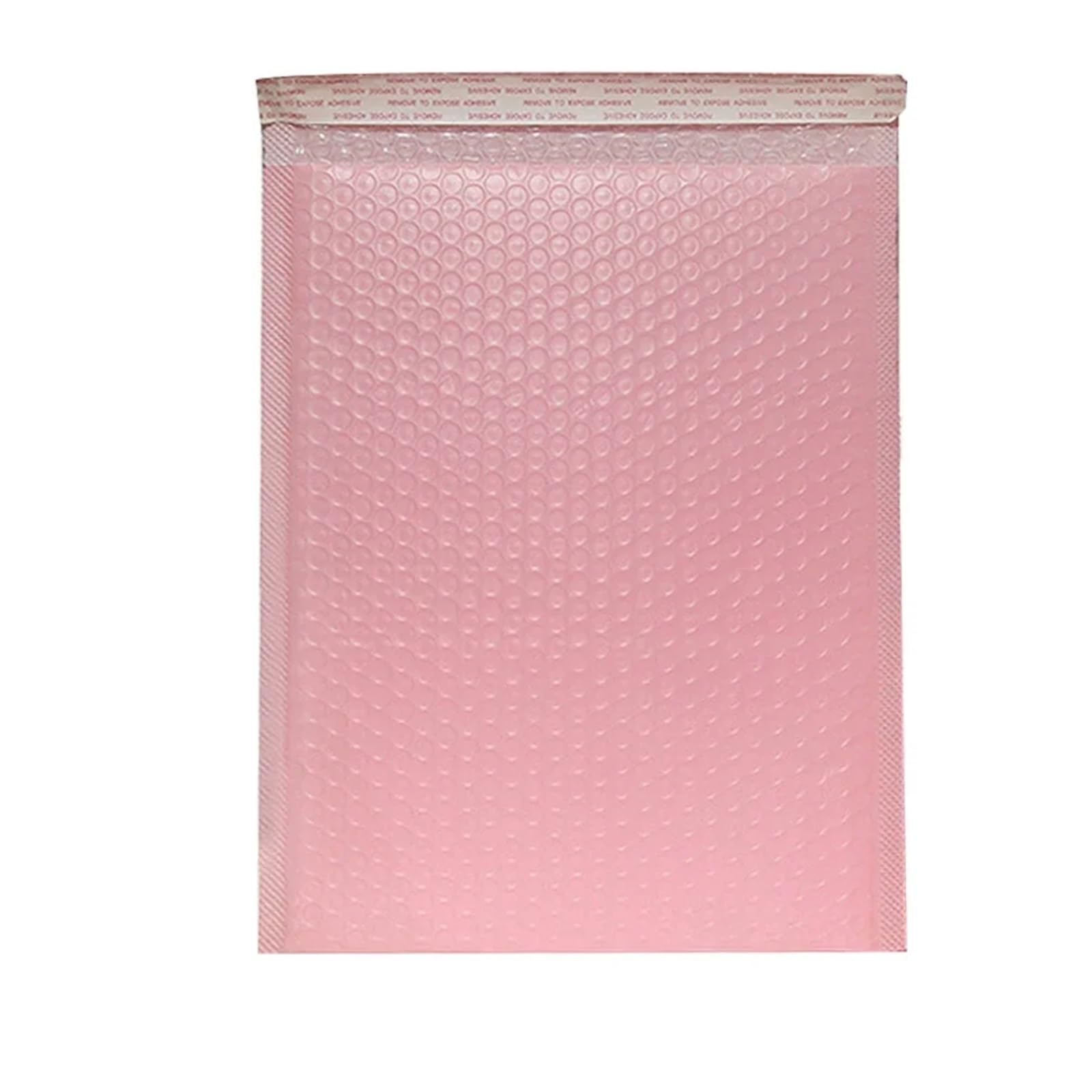50-10 buste a bolle d'aria nere/rosa imbottite con chiusura automatica x | Mailer Pacchetti di spedizione impermeabili for forniture di trucco for gioielli(Pink-50pcs,15*18cm)