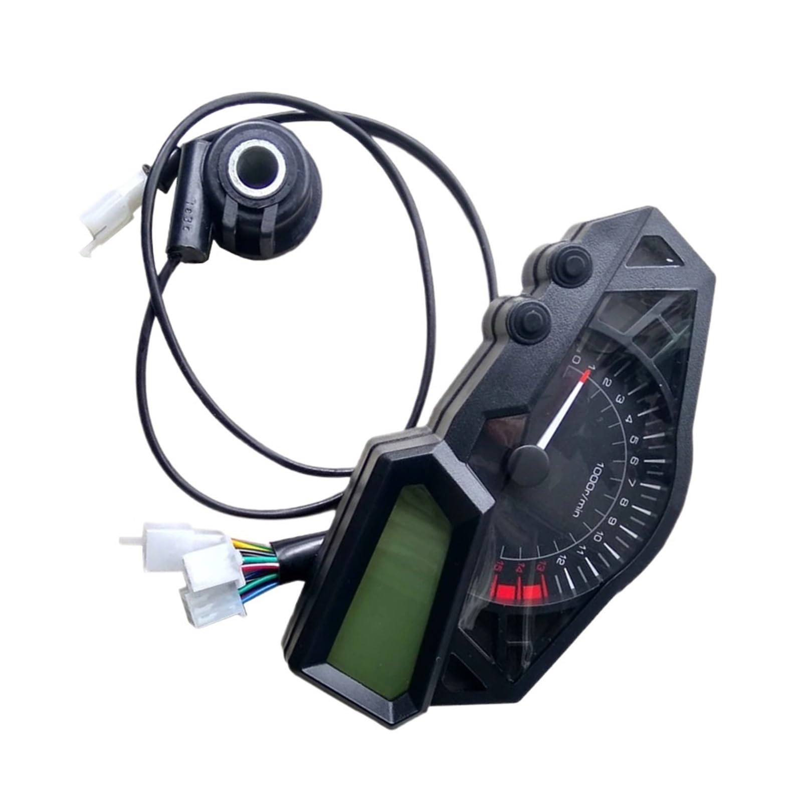 Moto Odómetro Tacómetro Medidor Digital De Velocidad Y Odómetro para Ni&nja 300 EX300 2013-2017, Tacómetro, Indicador
