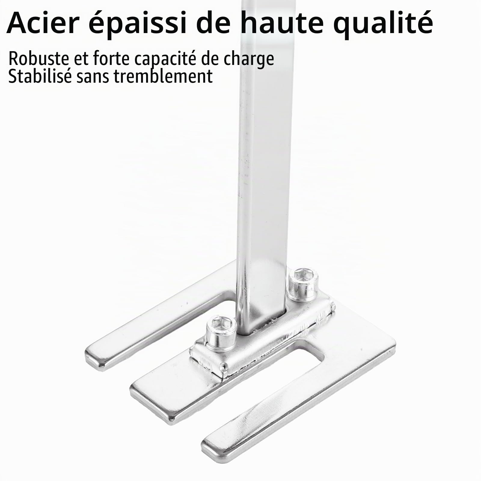 Lot de 2 bras économiseur de travail de 38 cm, régulateur de hauteur de 240 kg, hauteur de levage 25 cm, bras de levage avec échelle, outil de levage manuel, plates-formes élévatrices économes