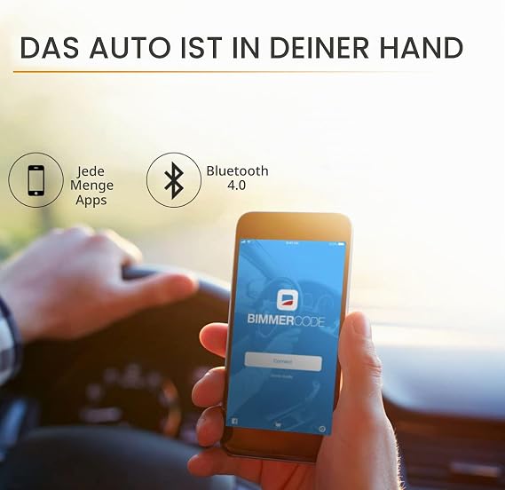 JUTA vLinker BM+ OBD2 Bluetooth Diagnostic Device OBDII Car Scanner for iOS Android and Windows - Made for BimmerCode