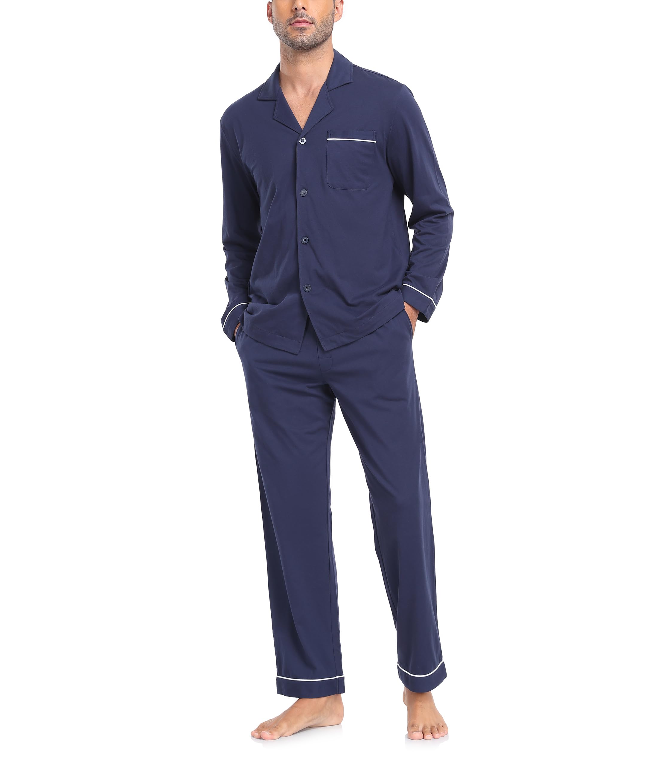 CF 100% Cotton Men's Pajama Set