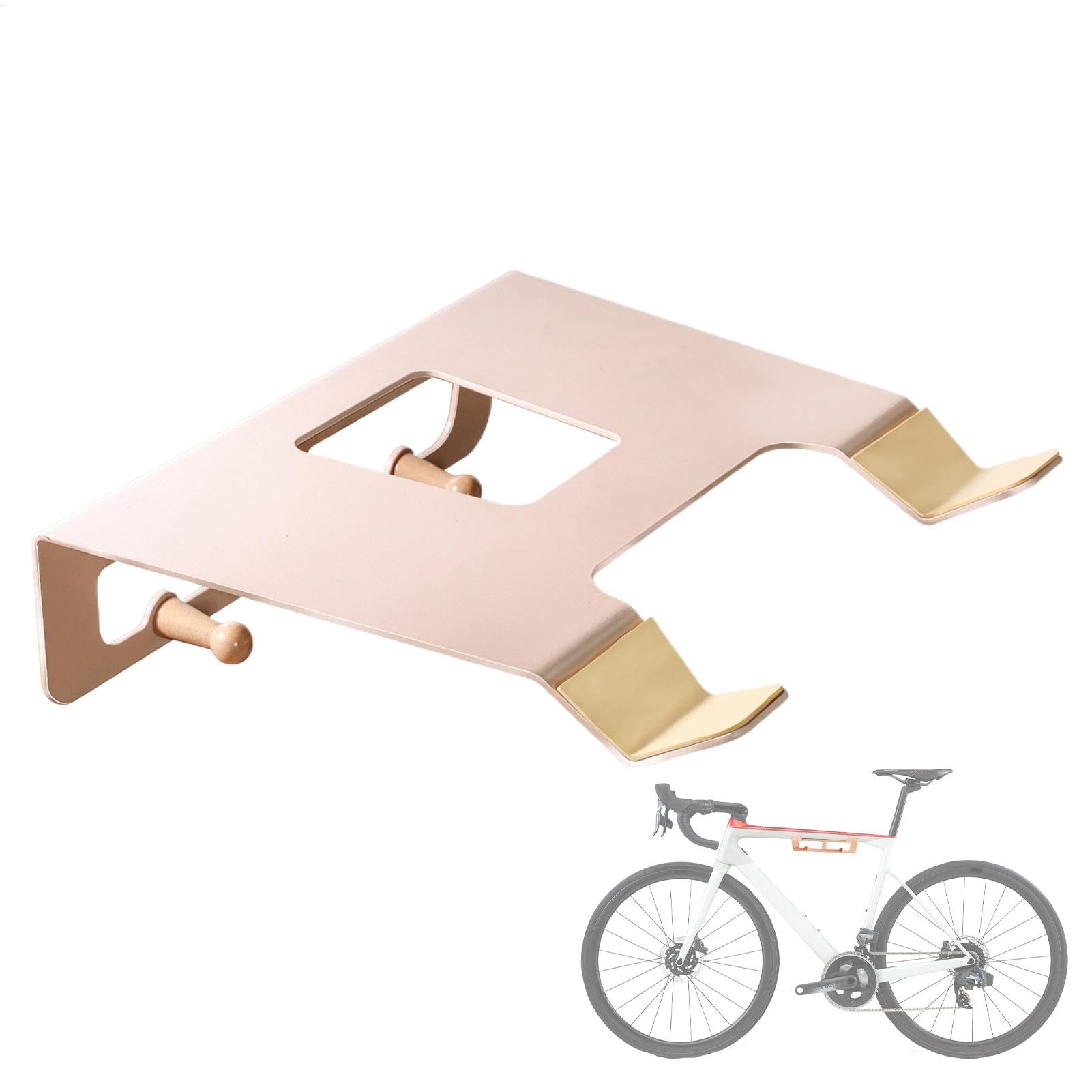 Wieszak ścienny rowerowy, poziomy stojak garażowy, wieszak ścienny na rower górski, wytrzymały stojak ścienny, przechowywanie ścian garażu, wieszak ścienny na rower szosowy, hybrydowy stojak ścienny