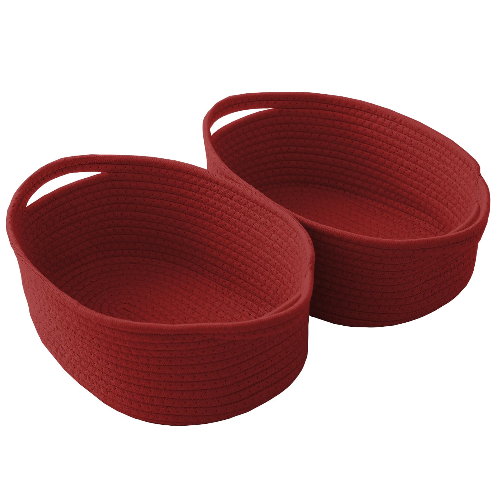 Small Woven Basket - White Gift Basket -17