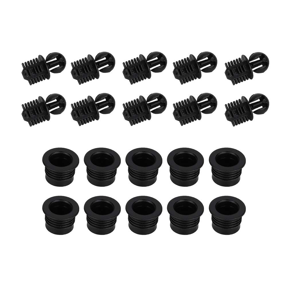 SYH&AQYE 10 Pairs Speaker Net Cover Frame Snap Fastener Button, Sound Box Body Fixing Button Snap Fastener Buckle, Dustproof Fixing Buckle for Small Speakers