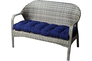 SEAHOME Outdoor Wicker Bench Cushion