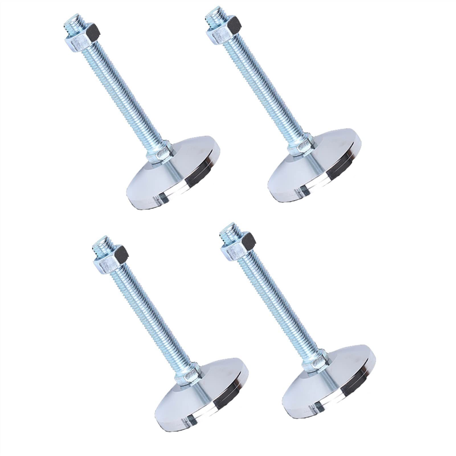 vfdaSWQQ levelling foot, 4PCS Heavy-Duty Support Feet, Non-Slip Leveling, for Tables and Workbenches, M16, D80×100