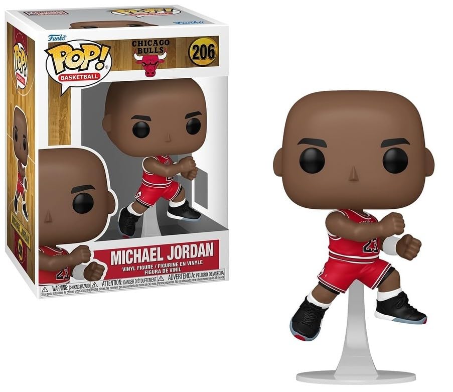 Amazon.com: Funko Pop! Chicago Michael Jordan '89 The Shot Vinyl