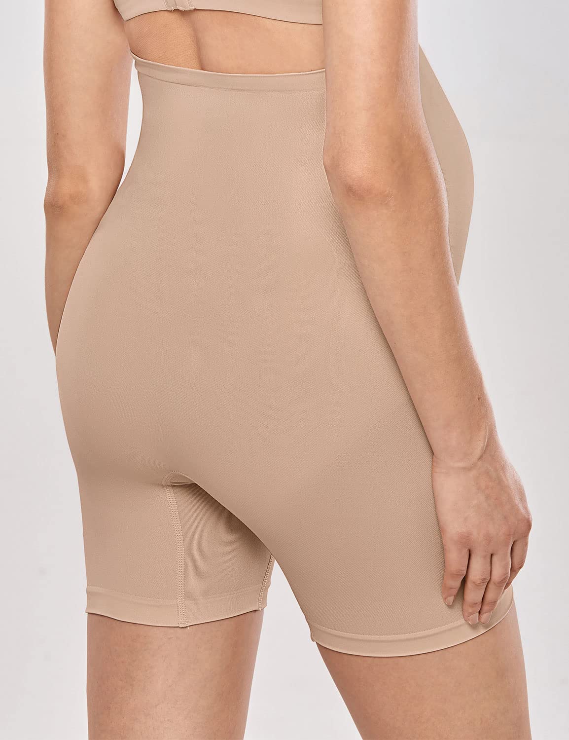 Gratlin Bragas para Embarazo sin Costura Shorts de Maternidad para Mujer Anacardo M