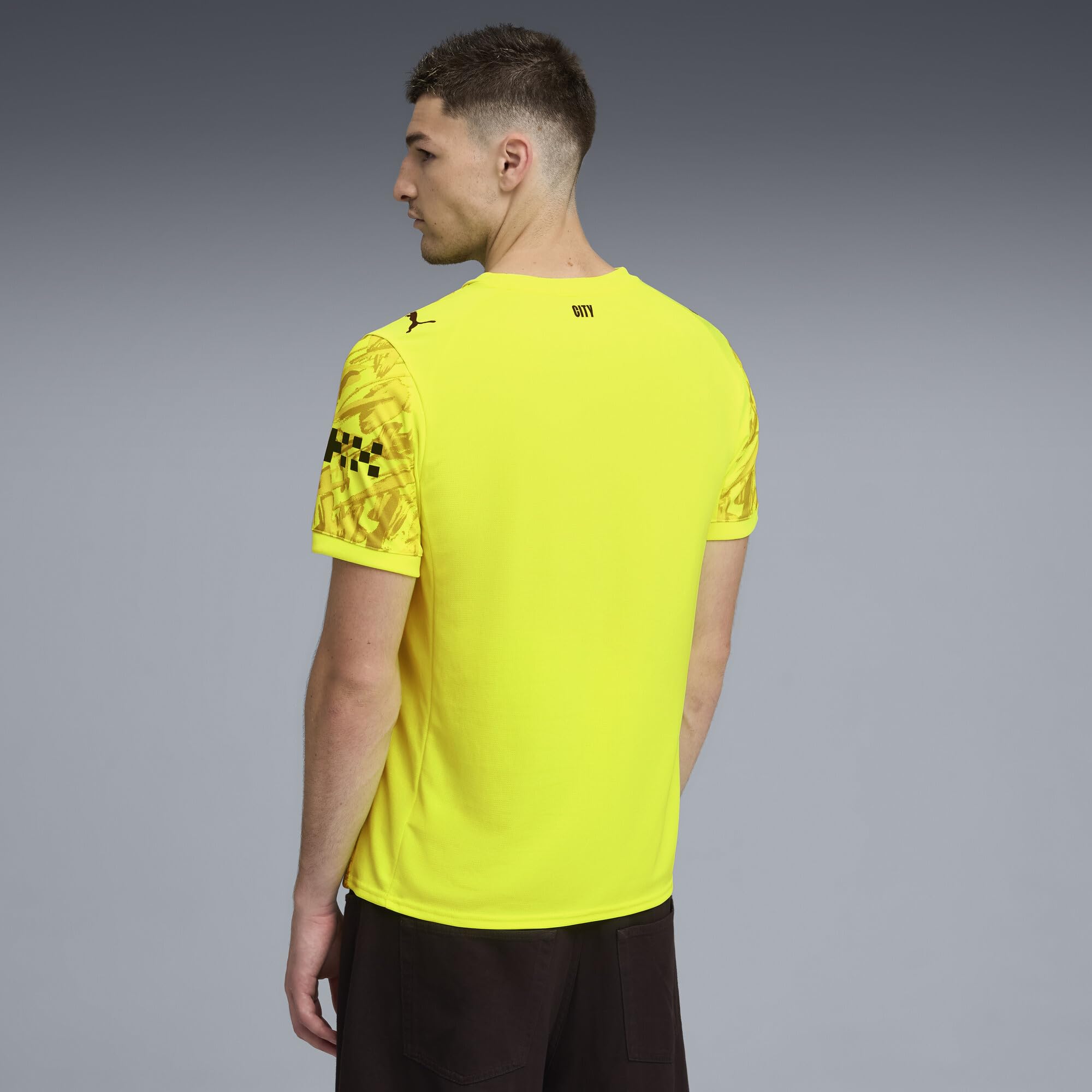 Maillot de Gardien Manchester City FC 2025/26 Homme - Jaune