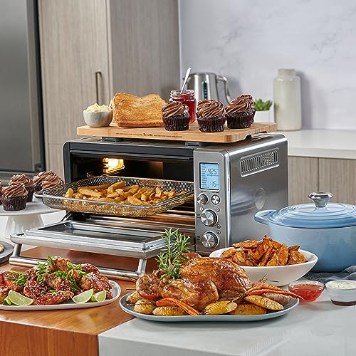 Image of Breville BOV860RVC Smart Oven Air Fryer and Convection Oven, Red Velvet Cake