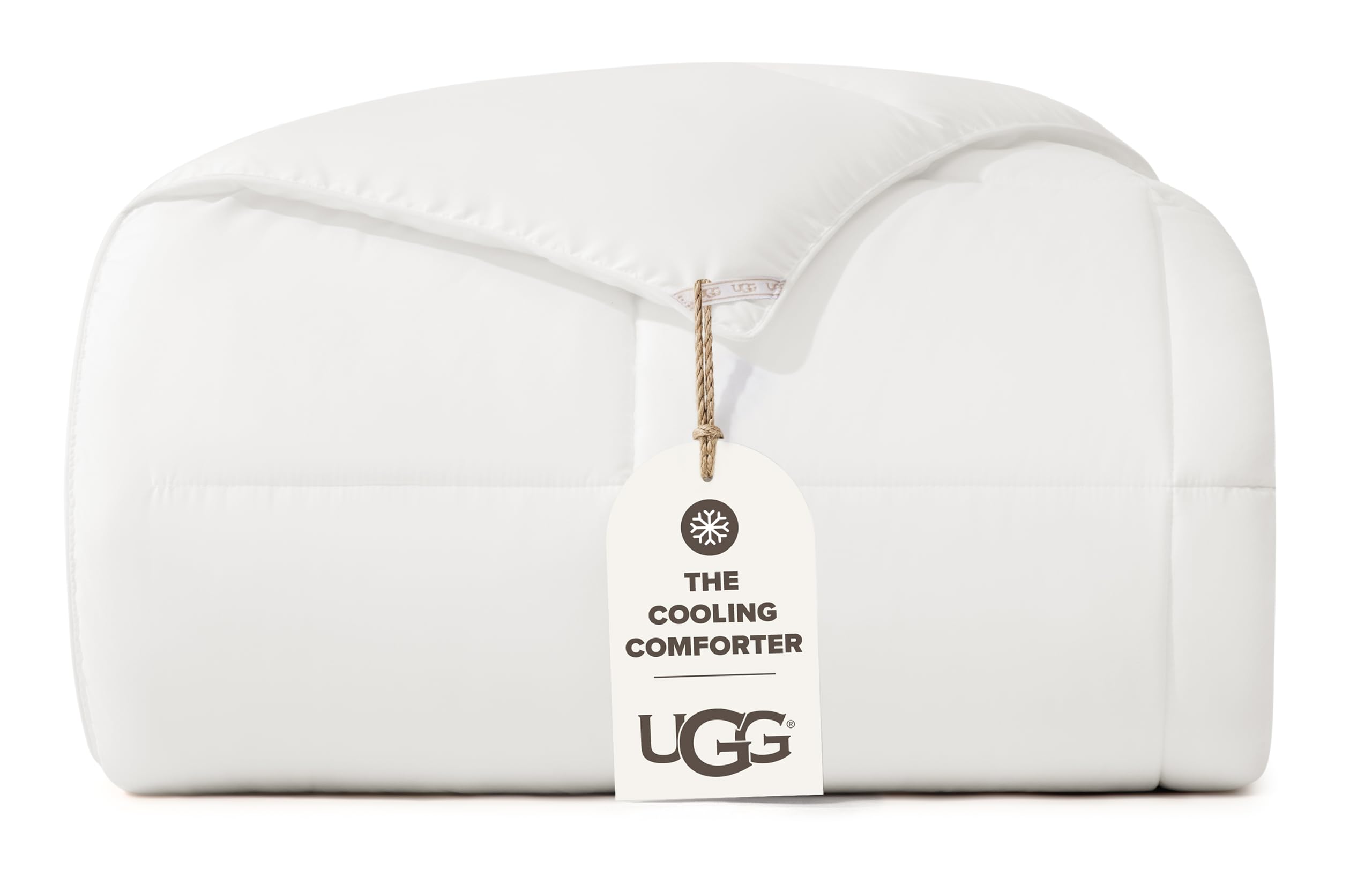 UGG 23743 Aimee King Basic Steppdecke, maschinenwaschbar, gesteppt, feuchtigkeitsableitend, weich, kühlender Stoff, Hotelstil, 269,2 x 243,8 cm, Boxdown Alternative Bettdecken, King/California King,