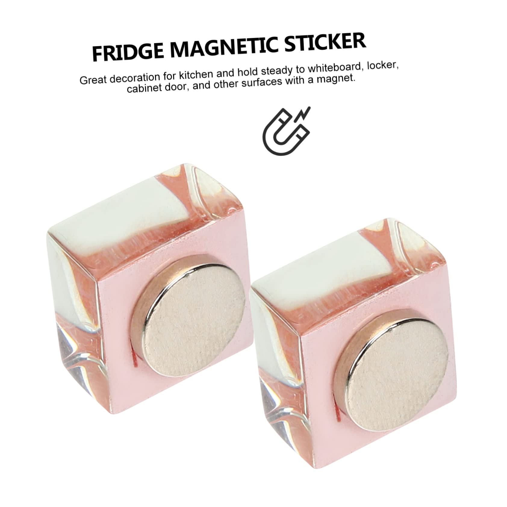 Alipis 40pièces Magnets pour Réfrigérateur Décoratifs pour Tableau Magnétique Et Bureau Adhésion Forte Et Facile à Utiliser pour Cuisine Et Organisation