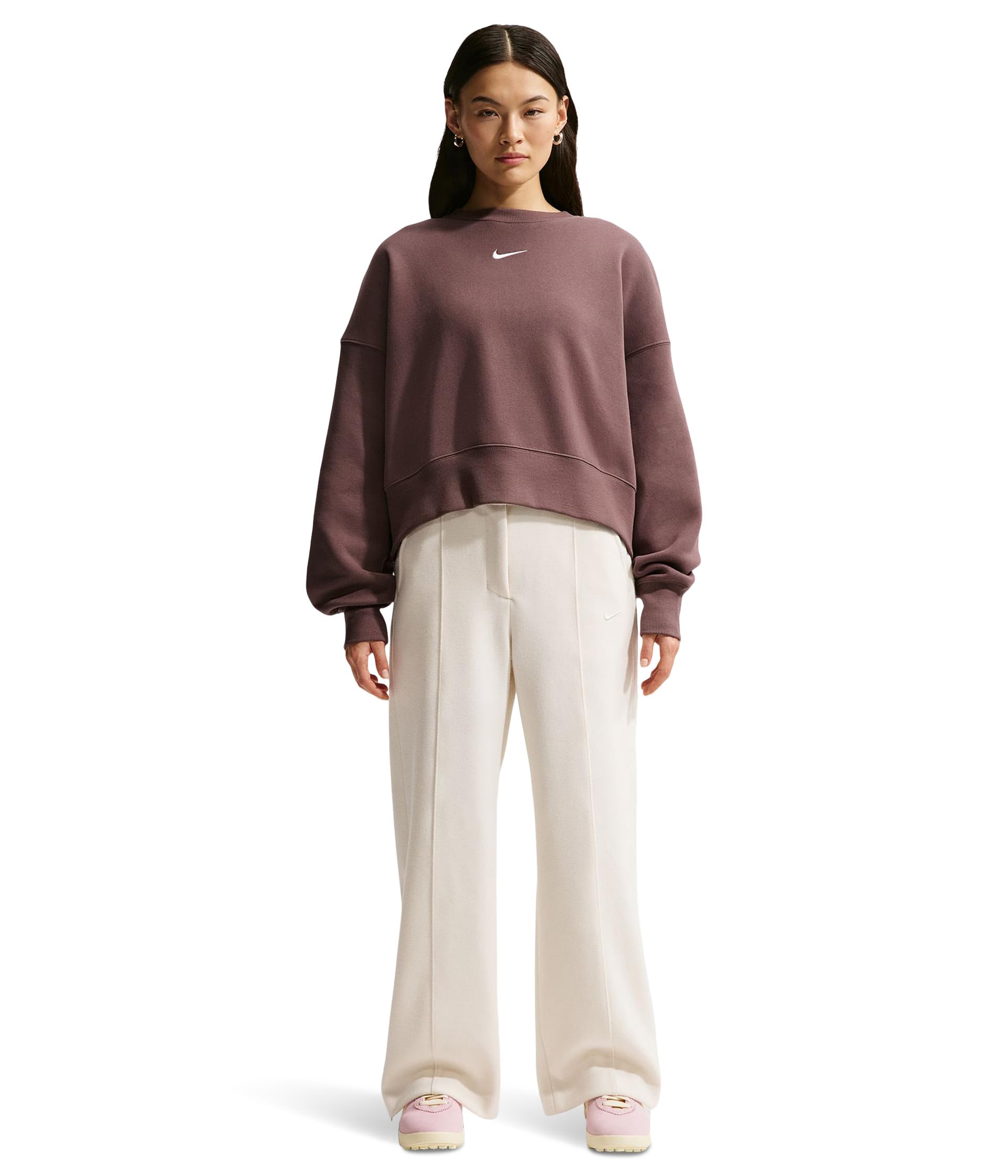 Nike Sportswear Phoenix Fleece Überextragroßes Rundhals-Sweatshirt für Damen, DQ5761