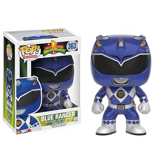 En Oferta Funko Pop Tv: Power Rangers - Blue Ranger Action Figure,Multi,3.75 Inches
