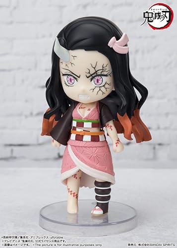 Vista 129 de TAMASHII NATIONS Kamado Nezuko Demon Slayer, Multi Akaza