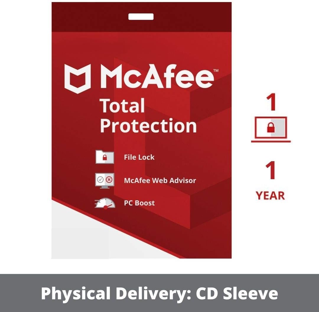 McAfee Total Protection- 10 PC, 3 Years (CD)