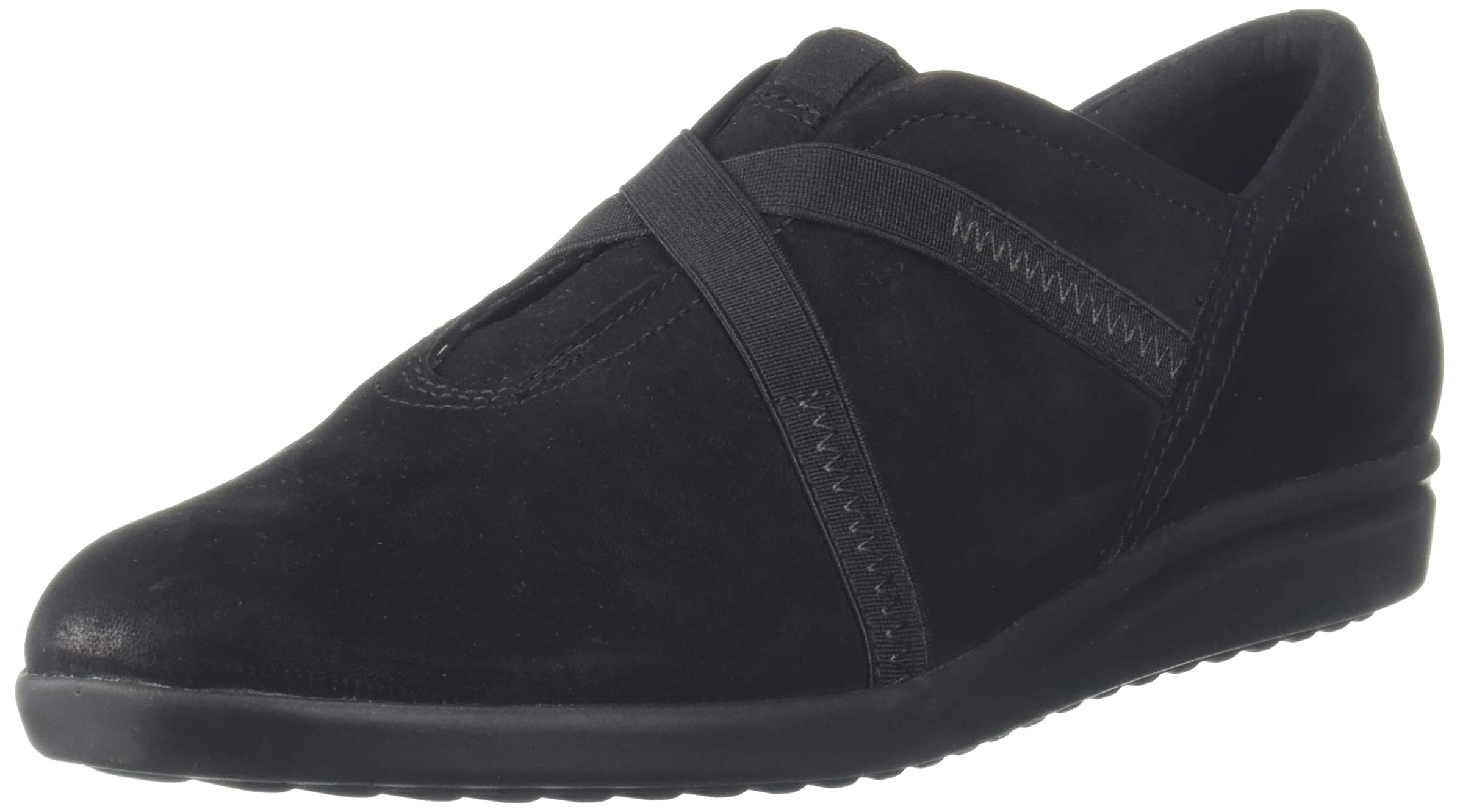 Womens 26162008 Black Loafer Flat