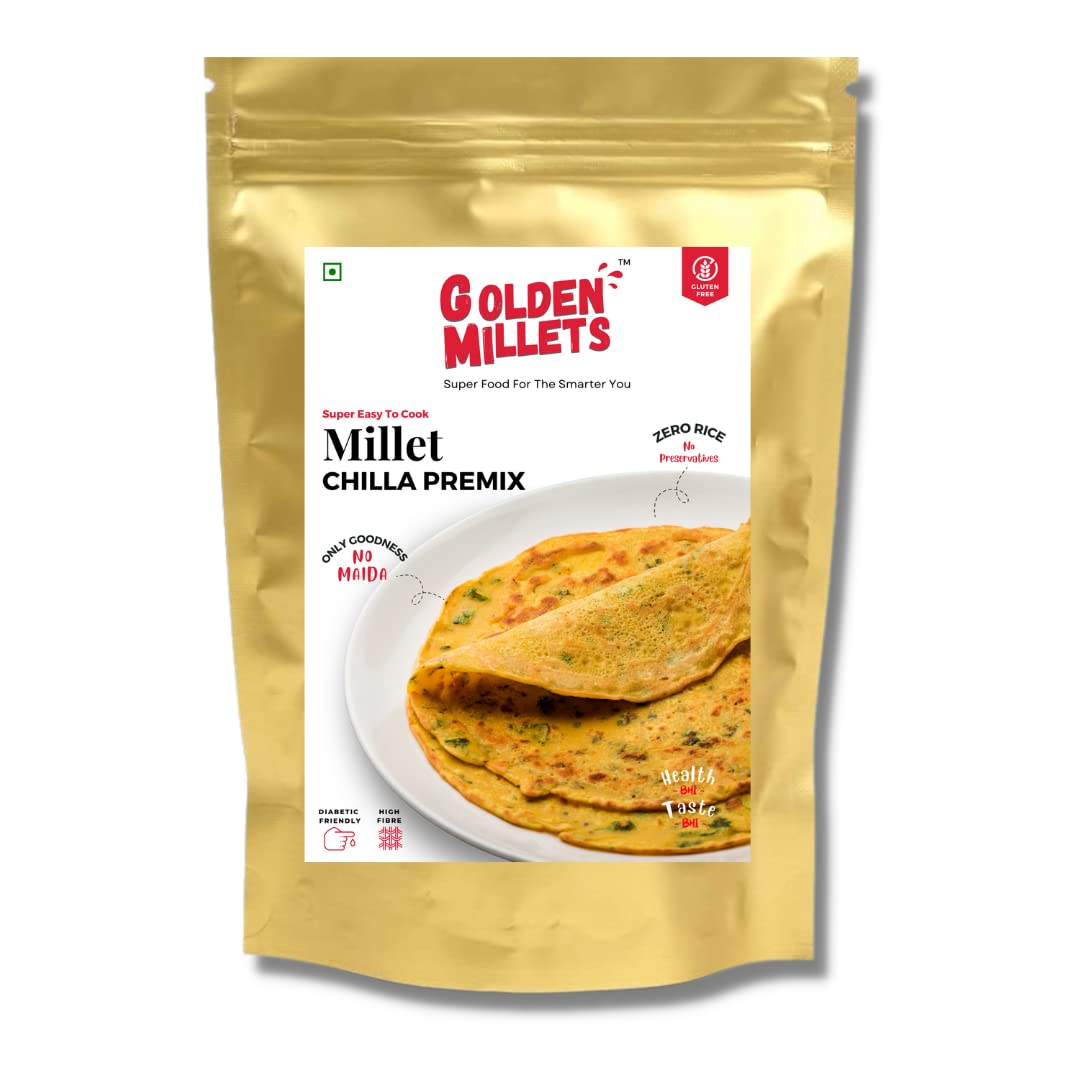 GOLDEN MILLETS Chilla Premix Millet Healthy and GlutenFree for Easy