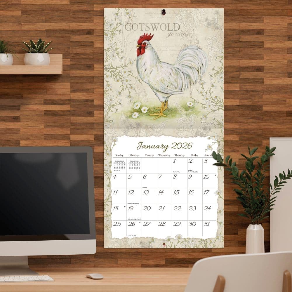 WSBL Calendario da parete 2026 Galli 12X12 (26997001691)