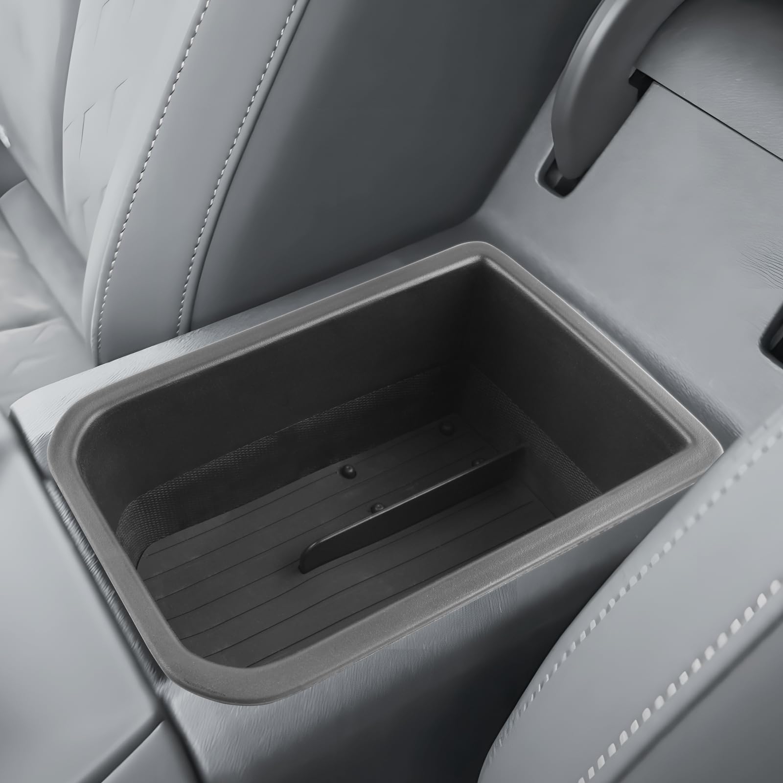SHAOHAO Kompatibel mit Cupra Terramar 2025 2026 Mittelkonsole Armlehne Aufbewahrungsbox Mittelarmlehne Organizer Tray, Multifunktionaler Handschuhfach Cupra Terramar Zubehör