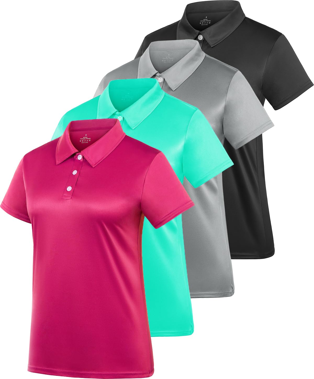 Women's Polo Tee Dry Fit Golf Shirt