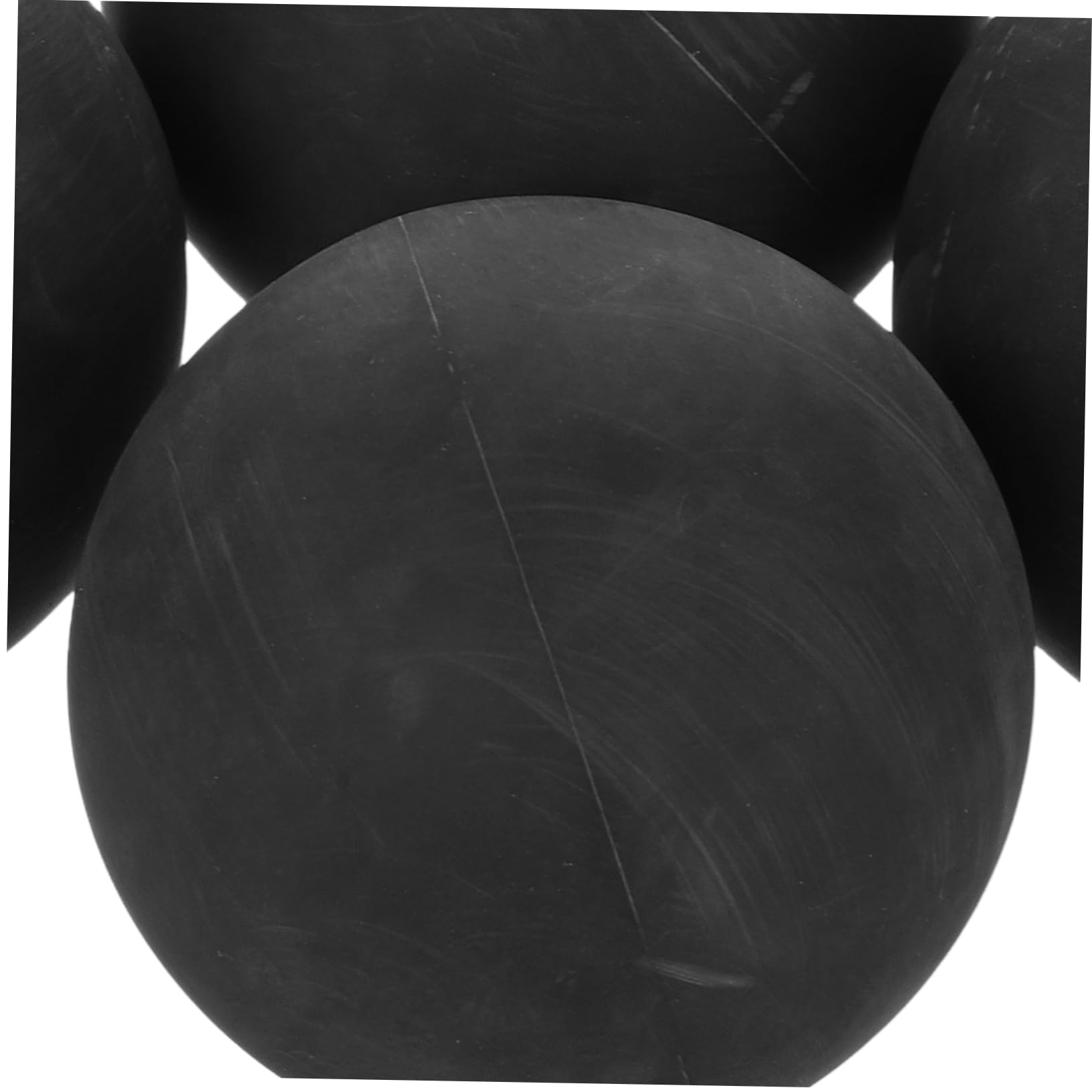 Generisch 4 StüCk Mini-Bounce-BäLle Aus Gummi 2.17In Hohler Reaktionstrainingsball FüR Hand-Auge-Koordination Indoor Und Outdoor Trainingskugeln