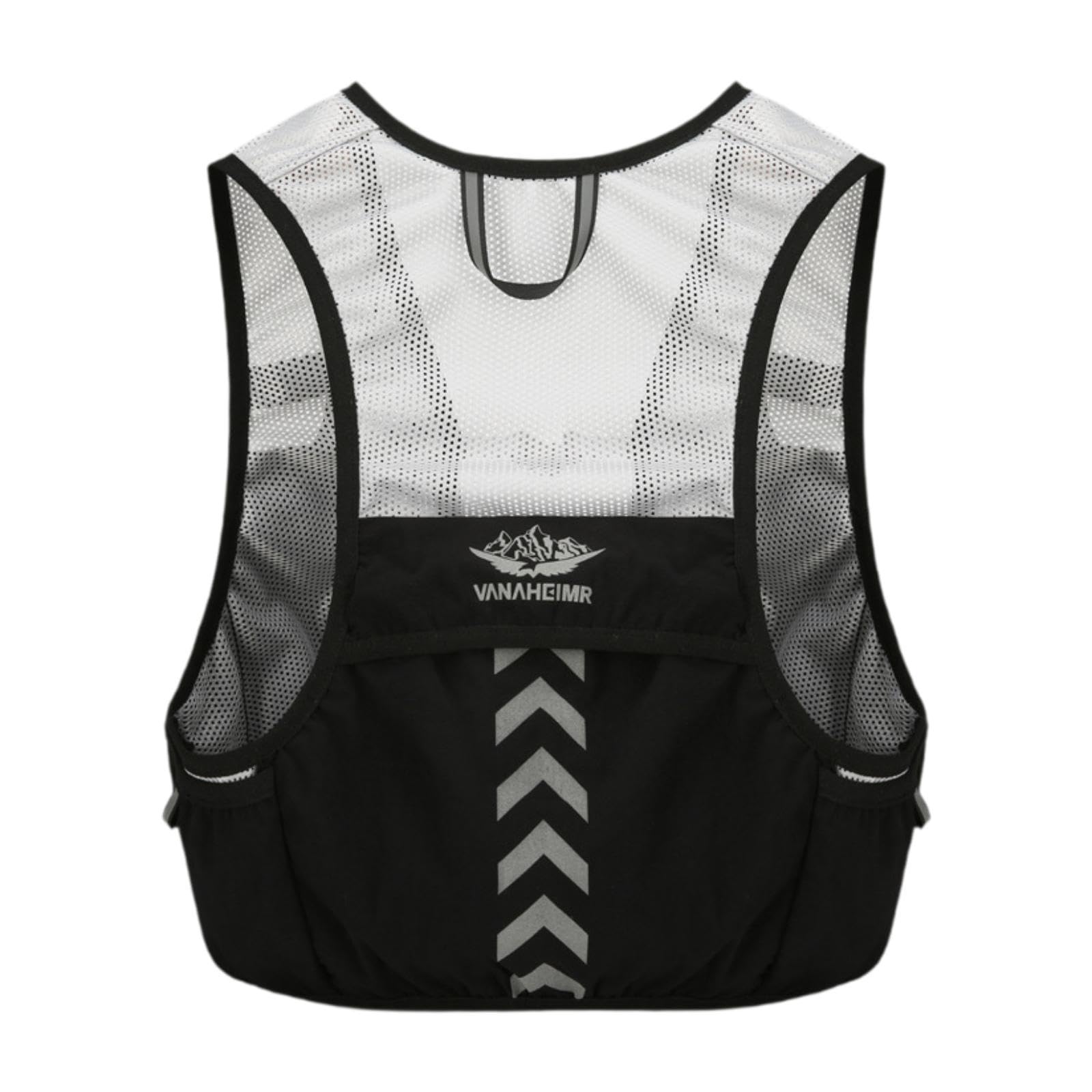 Running Vest with Multiple Pockets Hydration Vest for Hiking Camping Cycling Black | Outdoor Sports | Camping & Hiking | Hiking Backpacks | Hydration Packs-image-0