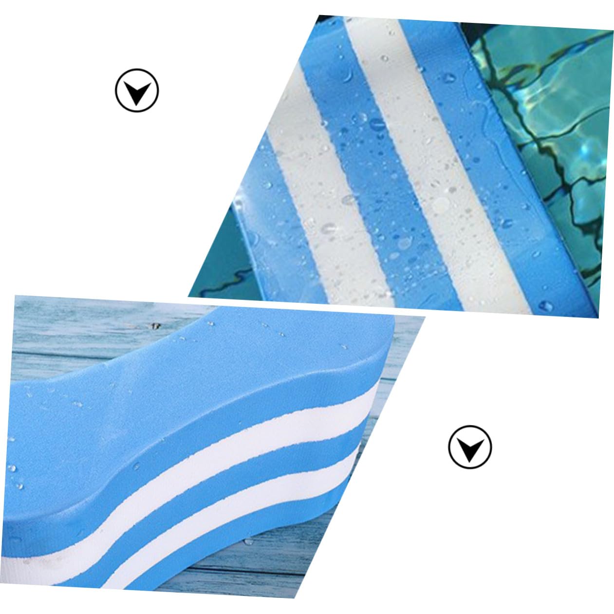 SUPVOX 2 Piezas De Férulas De Natación Flotador De Entrenamiento De Natación Flotador De De Natación Tabla De Natación Entre Tabla De Patada Natación para Niños