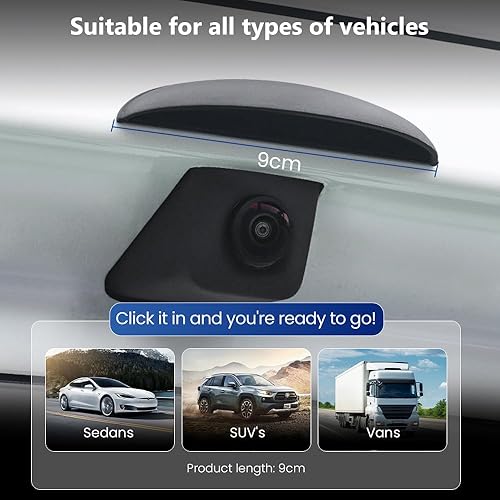 Miniatura 6 de Cubierta de cámara de respaldo de visión trasera, protector de cámara de respaldo de automóvil antilluvia, protector resistente al agua para cámara