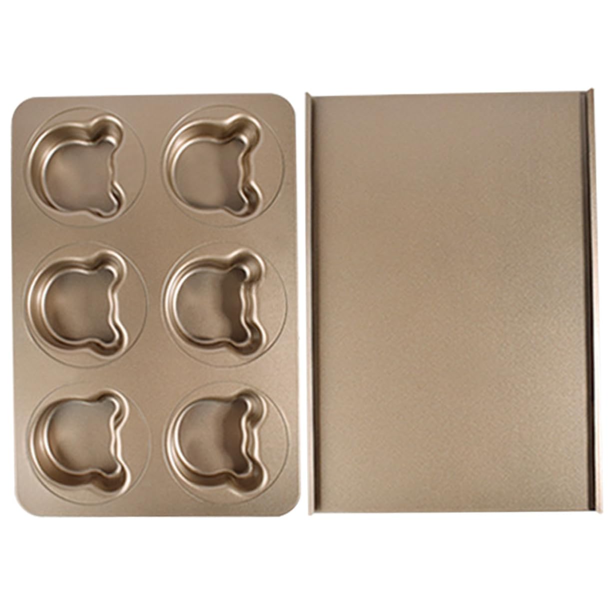 Metall Backform Bär Geformt Kuchen Form Diy Backen Werkzeug Antihaftform Backzubehör Kuchen-backgeschirr Für Backofen Mikrowelle