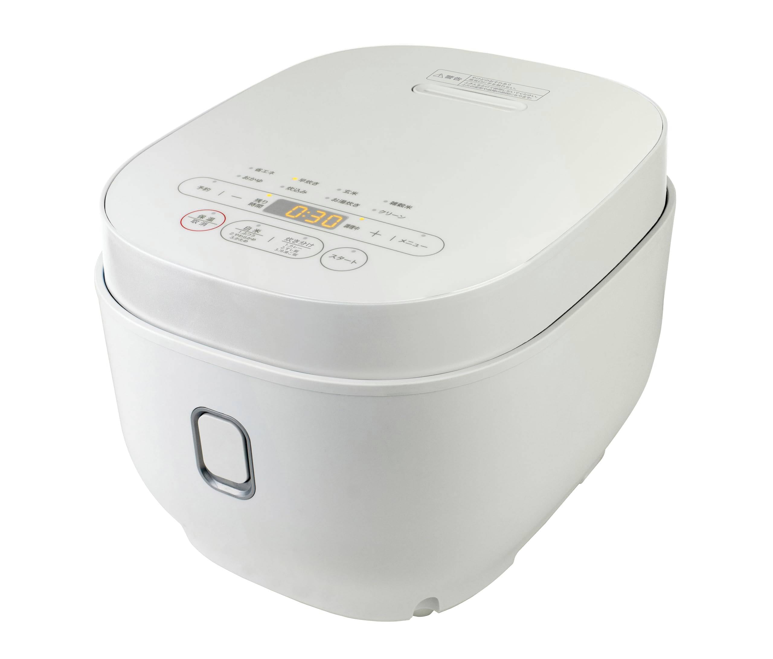 KOM 炊飯ジャー5合炊き Amazon | 炊飯器 一人暮らし 5.5合 マイコン式 二人暮らし 玄米 雑穀米