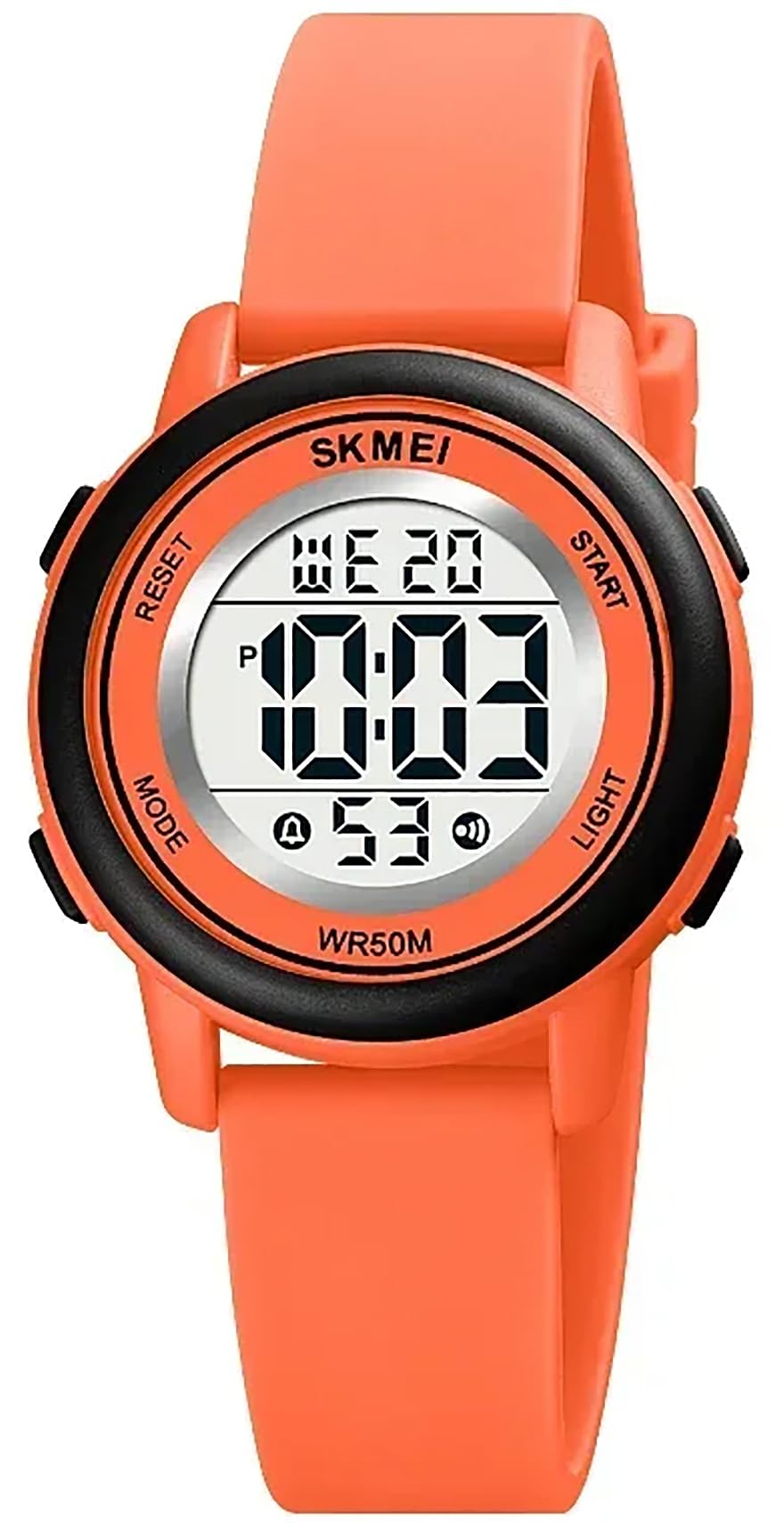 MASTOP Fashion LED Light Digital Sport Watches Stopwatch Calendar Clock 5Bar Waterproof Multifunctional Wristwatch