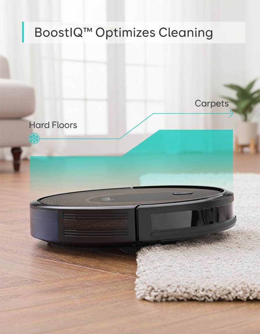 eufy by Anker, BoostIQ RoboVac 30C, Robot Vacuum Cleaner, Wi-Fi, Super-Thin, 1500Pa Suction, Boundary Strips Included, Quiet, Self-Charging Robotic Vacuum, Cleans Hard Floors to Medium-Pile Carpets view 4